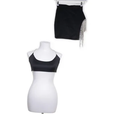 Set (Schwarz) von Oh Polly Acetat, Nylon, Elasthan, Polyester