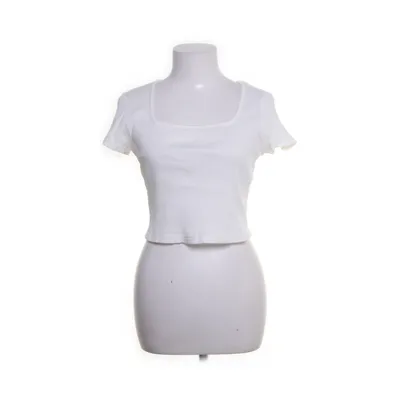 Crop top (241-457673(32-13)) van Uniqlo Katoen, Elastaan