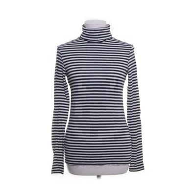 Rollkragenpullover (Weiß, Blau) von Promod Elasthan, Viskose