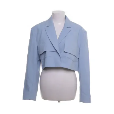 Kavaj (Blå) från Hanna Schönberg x NA-KD Elastan, Polyester, Viskos