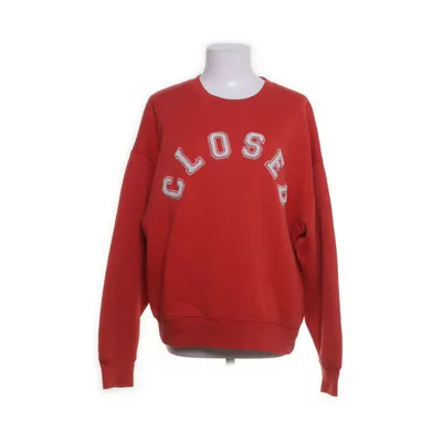 Collegetröja (Röd) från Closed Ekologisk bomull, Återvunnen polyester