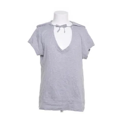 Short sleeve hoodie (Gray) from H&M Sport Cotton