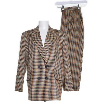 Jakkesæt (Gul, Flerfarvet) fra ASOS Polyester, Elastan, Viscose
