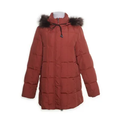 Dunjakke (Rød) fra Chicc Dun, Fjer, Polyester