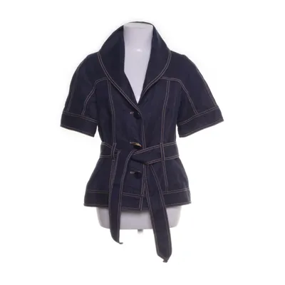 Blazer (Blå) fra Escada Bomuld, Silke