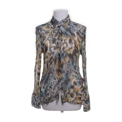 Skjorte (Blå, Flerfarvet) fra Massimo Dutti Viscose