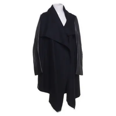 Jas (Zwart) van Allsaints Wol, Polyamide, Leer, Katoen, Viscose, Polyester
