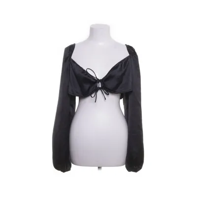 Boléro (Noir) de NA-KD Reborn Polyester, Élasthane