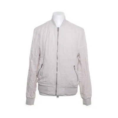 Bomberjakke (Beige) fra H&M Man Linned, Polyester, Elastan