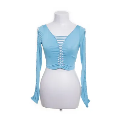 Crop top (Blauw) van AsYou Polyester, Elastaan