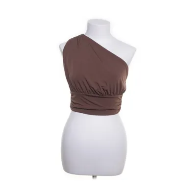 Crop top (Bruin) van Hanna Schönberg x NA-KD Polyester