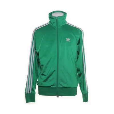 Träningsjacka (Grön, Vit) från Adidas Återvunnen polyester
