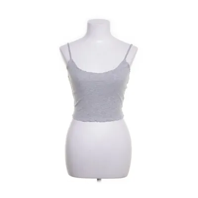Tank Top (Gray) from Shein Cotton, Polyester