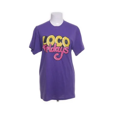 T-shirt (Lila) van Gildan Katoen, Polyester