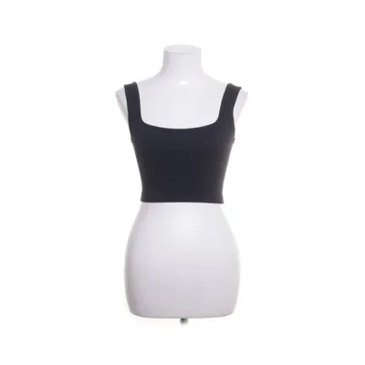 Crop top (Zwart) van Zara
