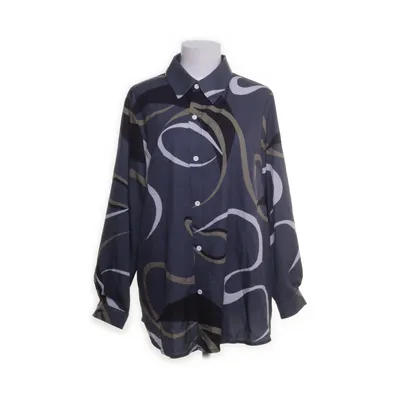 Skjorta (Grå, Flerfärgad) från Emery Rose Elastan, Polyester