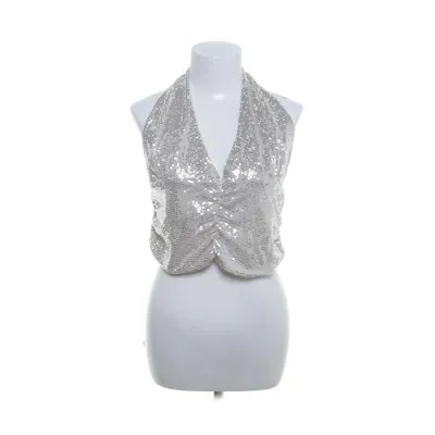 Halterneck top (Beige) fra Gina Tricot Polyester