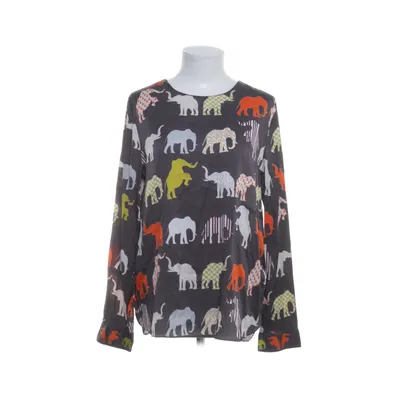 Blouse (Gray, Multicolored) from Herzen´s Angelegenheit Elastane, Silk