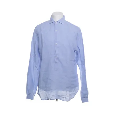 Shirt (Blauw) van Fedeli Linnen
