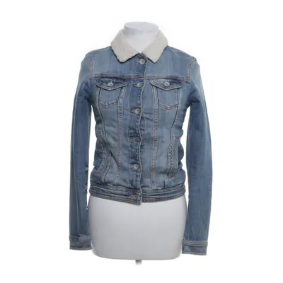 Fodrad jeansjacka (Blå) från Clockhouse by C&A Bomull, Elastan, Polyester