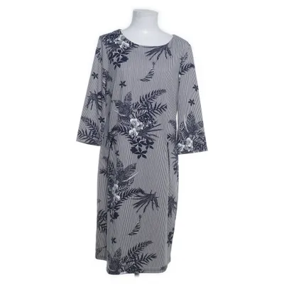 Jurk (Wit, Blauw) van Fransa Elastaan, Polyester, Viscose
