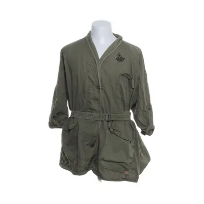 Jacka (Grön) från Raw Bomull, Polyester, Skinn
