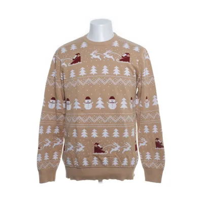 Julesweater (Beige, Flerfarvet) fra Christmas Sweats Økologisk bomuld