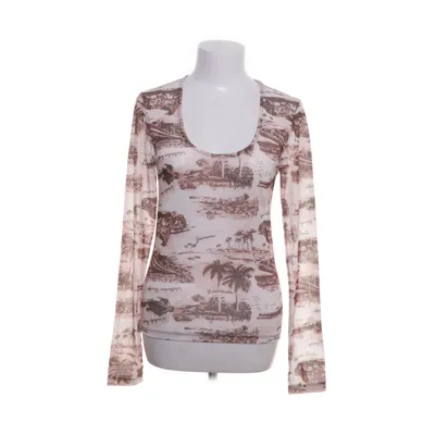 Lange mouwen shirt (Beige, Meerkleurig) van Les Coyotes de Paris Polyester, Elastaan