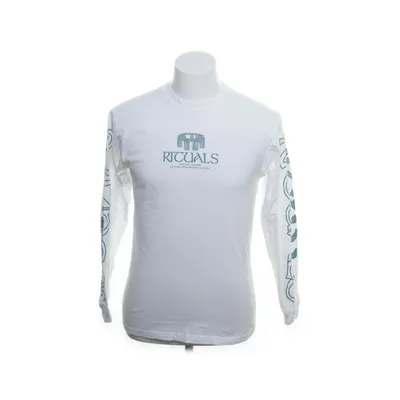 Långärmad t-shirt (Vit, Flerfärgad) från Vailent Bomull