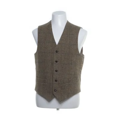 Suit vest (Green, Multicolored) from Harris Tweed Polyester, Wool, Viscose