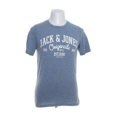 T-shirt (Blauw) van Originals by Jack & Jones Katoen, Polyester, Viscose