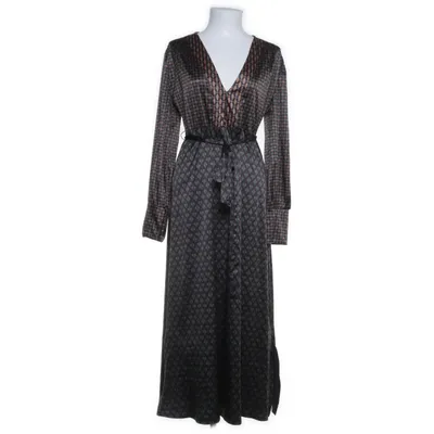 Maxi jurk (Groen, Zwart, Oranje) van Zara Woman Elastaan, Polyester
