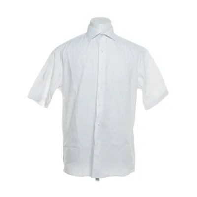 Korte mouwen shirt (Wit) van Long Island Katoen, Polyester