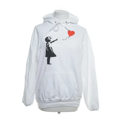 Huvtröja (Vit) från Fruit of the Loom Bomull, Polyester