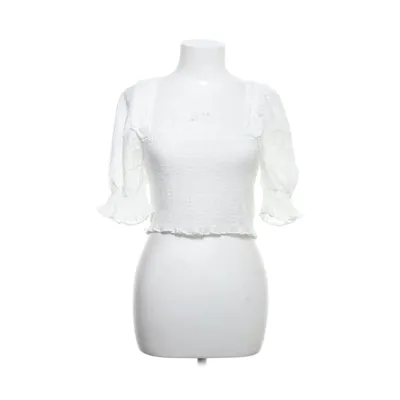 Crop top (Blanc) de H&M Polyamide, Viscose