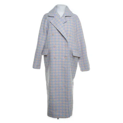 Coat (Blue, Beige) from Sinsay Acrylic, Polyester