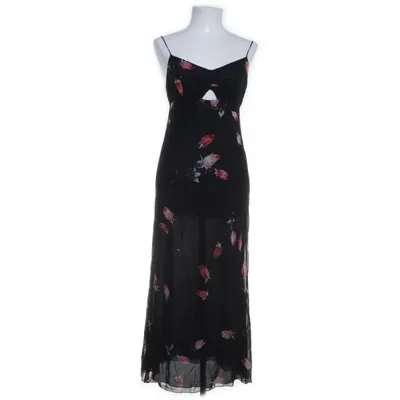 Maxi jurk (Zwart, Meerkleurig) van Philosophy di Alberta Ferretti Polyester, Viscose