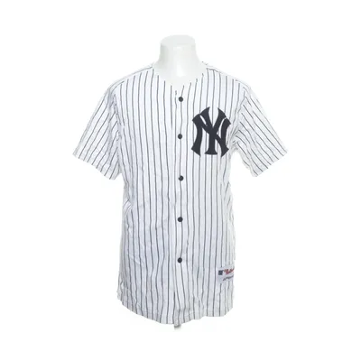 Baseballtröja (Vit, Svart) från Majestic Bomull