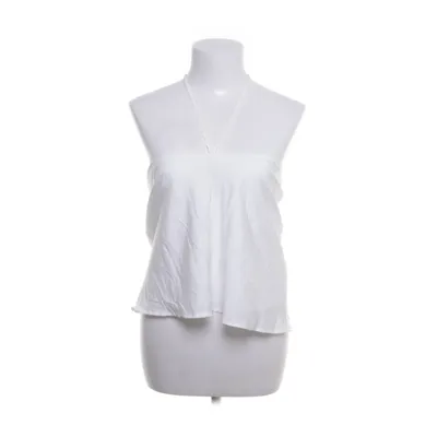 Halterneck top (Hvid) fra White Fox Viscose, Polyester, Bomuld