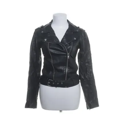 Bikerjack (Zwart) van The Black Label Collection Lager 157 Polyester, Polyurethaan