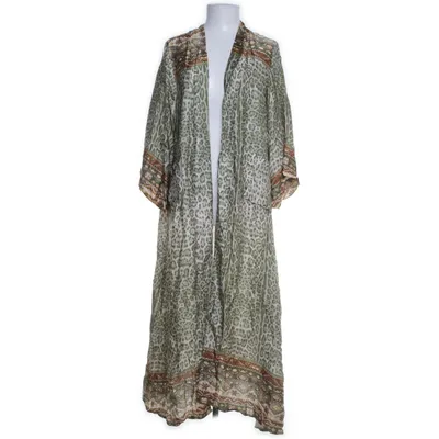 Morgenkåbe (Grøn, Flerfarvet) fra JLB by Wild Collection Viscose