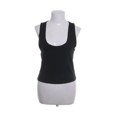 Crop top (Zwart) van Bershka Katoen, Elastaan