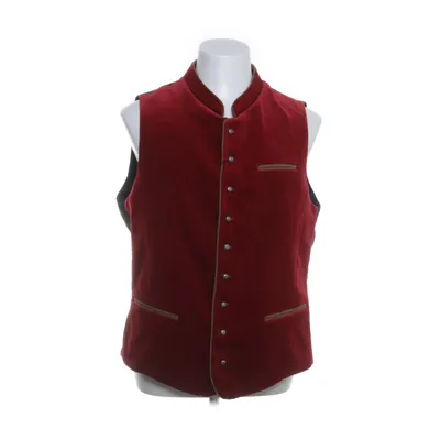 Vest (Red) from Edel Heiss Cotton, Polyester