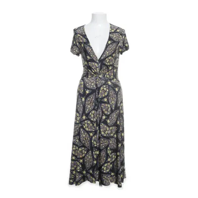 Maxi jurk (Zwart, Geel, Bruin, Meerkleurig) van Sassia Elastaan, Polyester