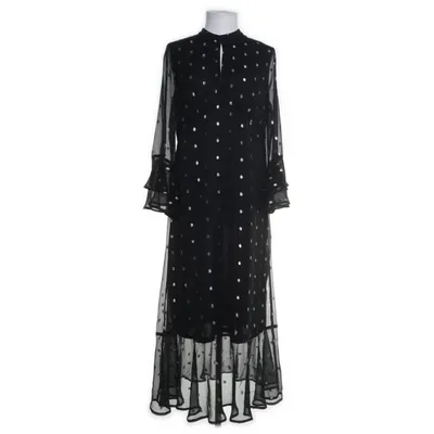 Robe longue (Noir, Gris) de KappAhl Fibre métallique, Polyester