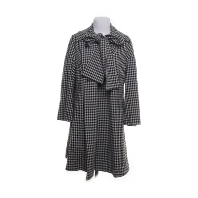 Jas (Zwart, Wit) van Topshop Wol, Polyester, Polyamide