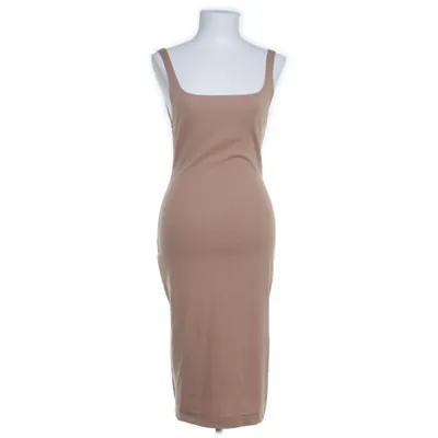 Dress (Brown) from Zara Trafaluc Elastane, Polyester, Viscose