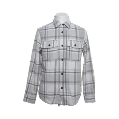 Skjorta (Grå, Flerfärgad) från H&M Man Polyester, Akryl