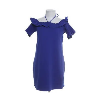 Jurk (Blauw) van Zara Basic Collection Elastaan, Polyester