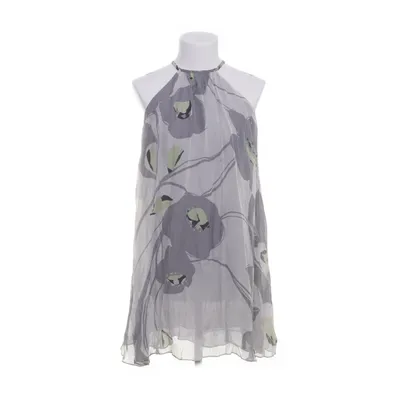 Dress (Multicolored, Gray, White) from Freesoul Silk